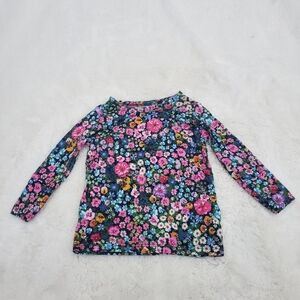 Posh Peanut Floral Long Sleeve Tee for Kids Size 6-12m